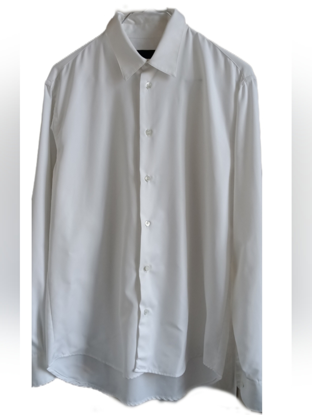 Kathleen Madden Men's Classic White Button-Down Shirt